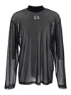 44 Label Group Men Long Sleeve Mesh In Black