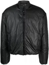 44 Label Group Logo-print Bomber Jacket In Black