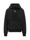 44 Label Group Black Drip Hoodie Sweatshirt In Black