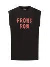 44 Label Group 44 Drip Sleeveless Tee In Brown