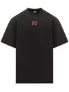 44 Label Group Man T-shirt Charcoal Size Xxl Cotton In Black