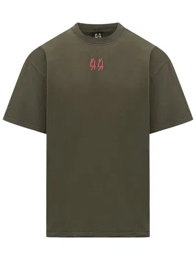 44 LABEL GROUP M44 LABEL GROUP 44 LABEL GROUP T-SHIRT EMBROIDERED LOGO
