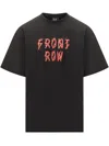 44 Label Group Drip Front Row T-shirt In Black