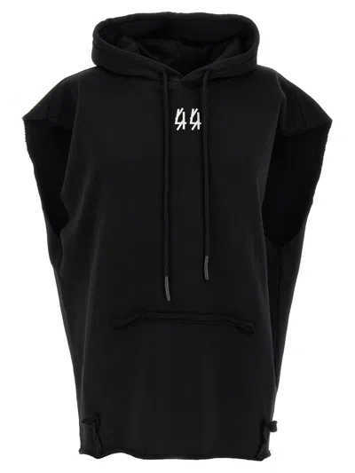 44 Label Group Centipede Sleeveless Hoodie In Black