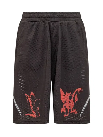 44 Label Group M Mesh Sweatshorts In Black
