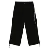 44 Label Group Lizard Cargo Pants In Black