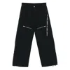 44 Label Group Logo-tape Trousers In Black