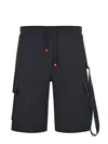 44 Label Group Shorts Made Of Nylon.