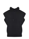44 Label Group Sweatshirt In Black Cotton In Black