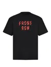 44 Label Group Cotton T-shirt With Logo Print In Black