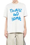 44 Label Group Tourist Go Home T-shirt In Gray