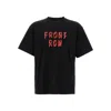 44 Label Group Cotton T-shirt With Logo Print In Black