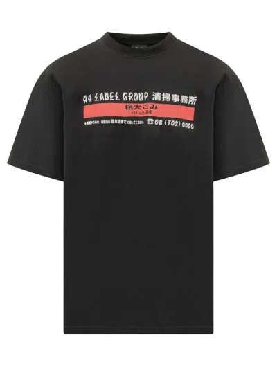 44 Label Group M Tee Jersey In Black