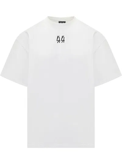 44 LABEL GROUP M44 LABEL GROUP WHITE OVERSIZED T-SHIRT 44 LABEL GROUP