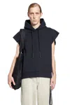 44 Label Group Sleeveless Sweatshirt In Black