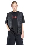 44 Label Group V-neck Sleeveless Vest In Black