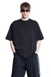 44 Label Group Classic Logo-embroidered Cotton T-shirt In Black