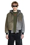 44 Label Group Zip-fastening Hooded Jacket In Green