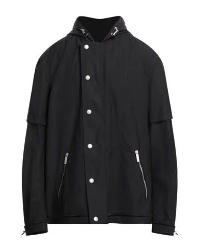 44 Label Group Man Jacket Black Size 42 Polyester, Cotton