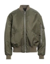 44 Label Group Man Jacket Military Green Size 40 Polyamide In Green