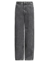 44 Label Group Man Jeans Black Size 30 Cotton In Black