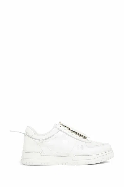44 Label Group New Avril Sneakers In Grey Leather In 299