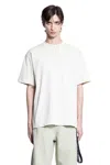 44 Label Group Round Neck Short-sleeved T-shirt In Off-white