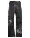 44 Label Group Man Pants Black Size 34 Cotton In Black