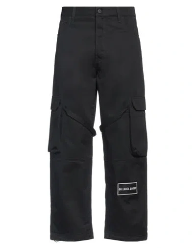 44 Label Group Man Pants Black Size 34 Cotton