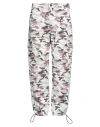 44 Label Group Man Pants White Size 36 Cotton In White