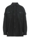 44 Label Group Man Shirt Black Size 38 Cotton In Black