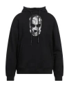 44 Label Group Man Sweatshirt Black Size L Cotton In Black