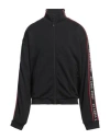 44 Label Group Man Sweatshirt Black Size L Cotton, Polyester In Black