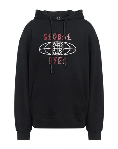 44 Label Group Man Sweatshirt Black Size Xl Cotton