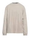 44 Label Group M T-shirt With Vortex Effect In Beige