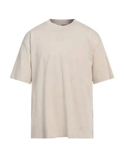 44 Label Group Man T-shirt Beige Size Xxl Cotton