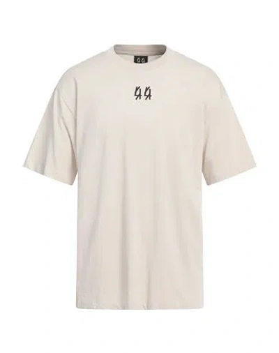 44 Label Group Man T-shirt Beige Size Xxl Cotton