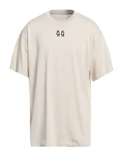 44 Label Group Man T-shirt Beige Size Xxl Cotton In Sand
