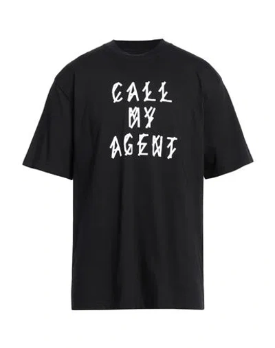 44 Label Group Man T-shirt Black Size 3xl Cotton