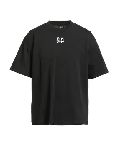 44 LABEL GROUP 44 LABEL GROUP MAN T-SHIRT BLACK SIZE L COTTON