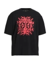 44 Label Group Man T-shirt Black Size L Cotton