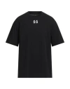 44 Label Group Black Crinkle T-shirt