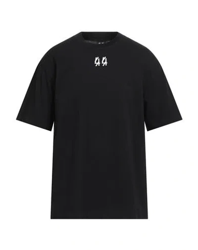 44 LABEL GROUP 44 LABEL GROUP MAN T-SHIRT BLACK SIZE M COTTON