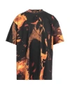 44 Label Group Man T-shirt Black Size Xl Cotton In Black