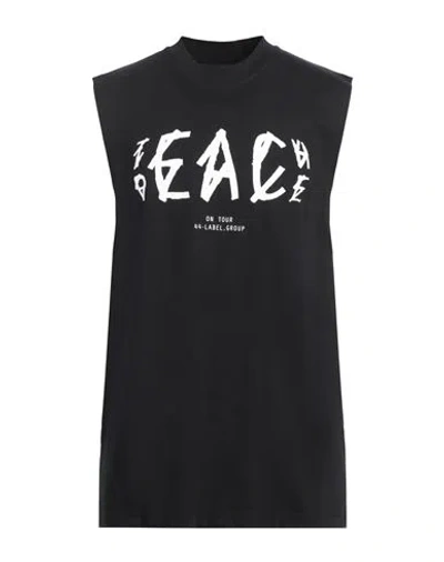 44 Label Group Man T-shirt Black Size Xxl Cotton