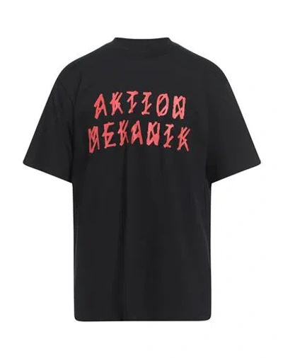 44 Label Group Man T-shirt Black Size Xxl Cotton