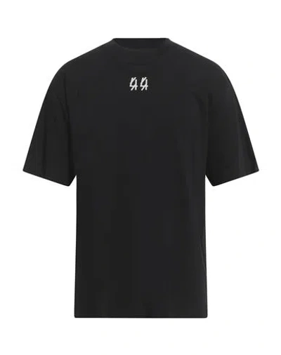 44 Label Group Man T-shirt Black Size Xxl Cotton