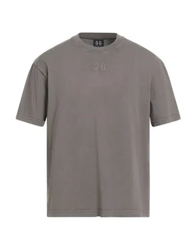 44 Label Group Man T-shirt Grey Size Xxl Cotton In Gray