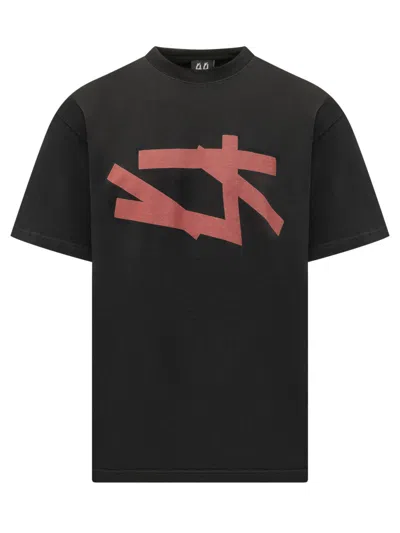 44 Label Group Black Graphic T-shirt