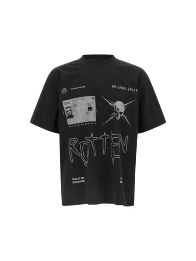 44 Label Group Commission T-shirt In Black